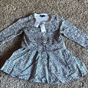 Baby Gap Animal Print Dress & Sweater